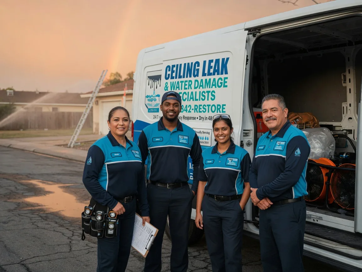 Ceiling Leak Cleanup company in Plymouth, OH